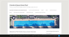 Desktop Screenshot of jesusgreenpool.org